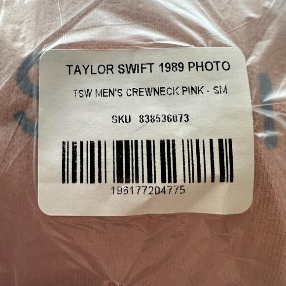 Taylor Swift 1989 (Taylor’s Version) Pink Crewneck Sweatshirt - Picture 5 of 6